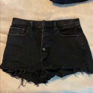 Abercrombie high rise mom short